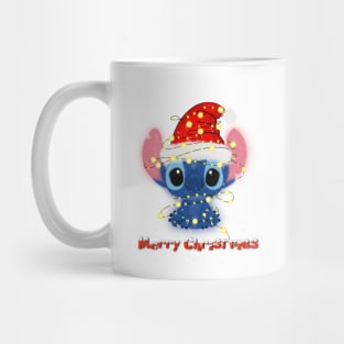 Merry Christmas Stitch Mug